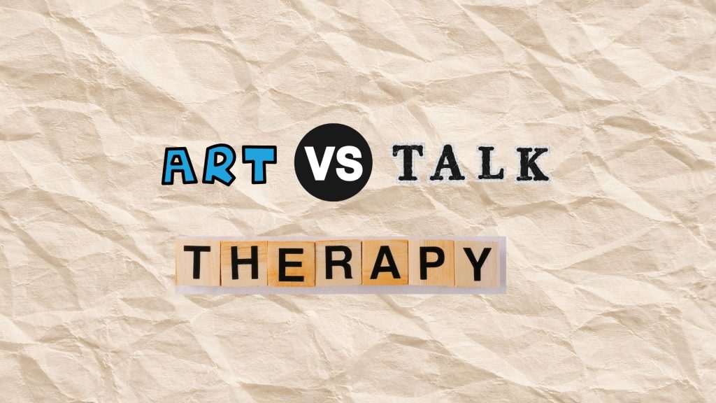 art vs talk therapy